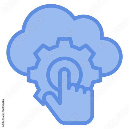Saas Platform Icon Element For Design
