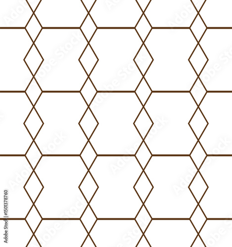 Konstfotografi seamless geometric pattern outline
