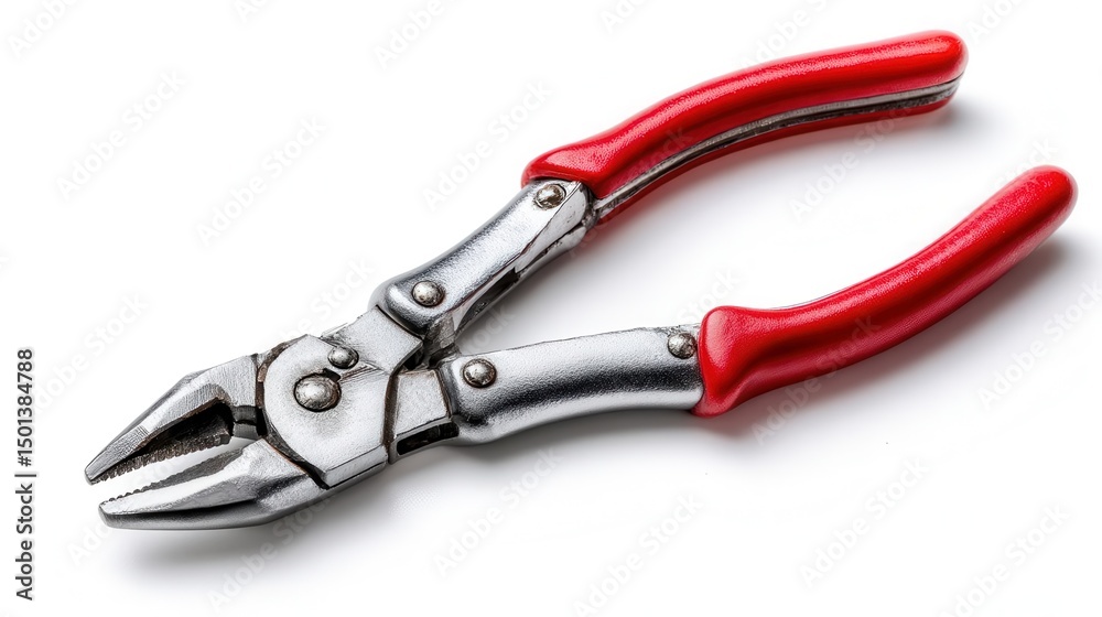 Obraz premium Metal snips isolated on white background