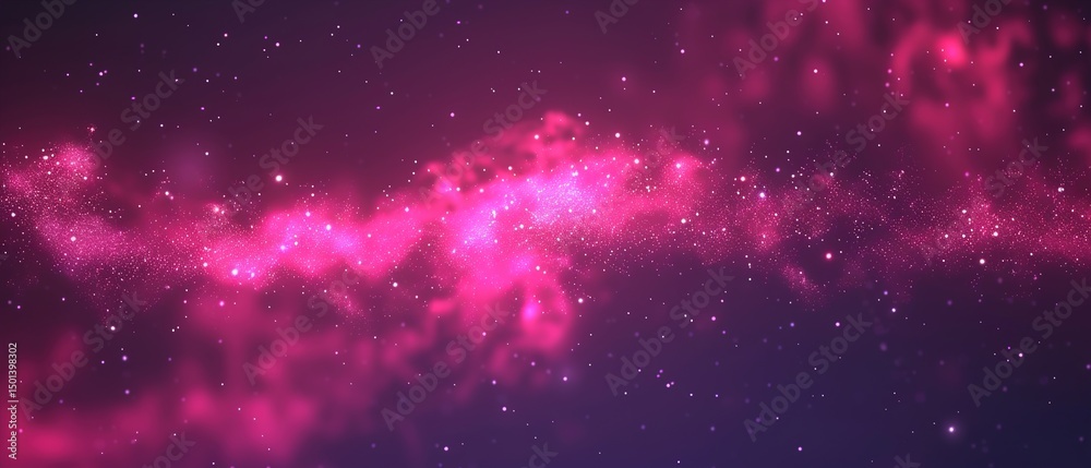 Obraz premium abstract space background loop