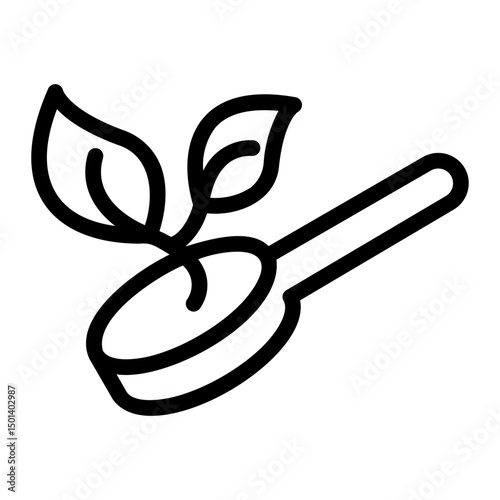 lant based food icon photo
