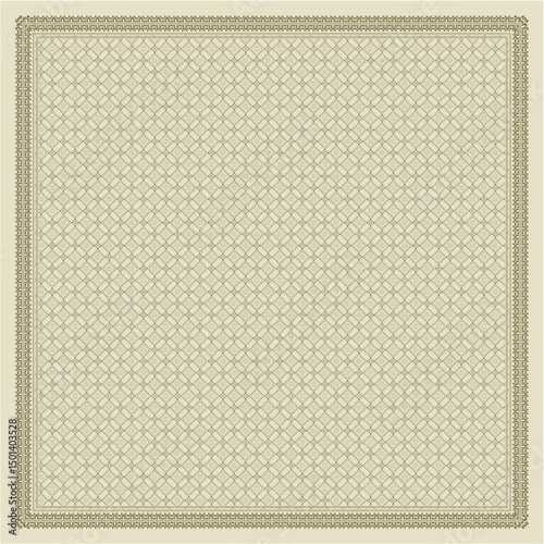 scarf design hijab seamless pattern 