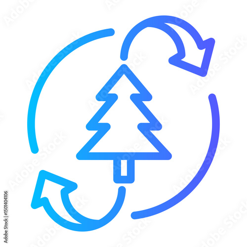 reforestation icon