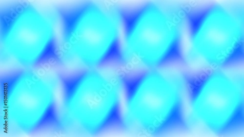 glowing background of bright blue rays with central squares. Rotating hypnosis platform.  Intro for technical advertising, logos and corporate presentations, technology, discounts. 4k