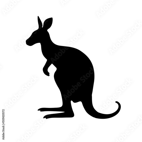 kangaroo vector illustration
