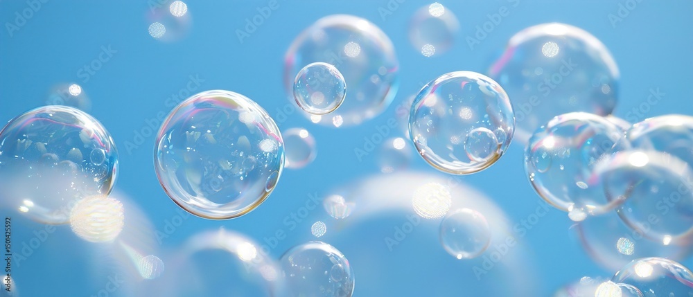 water drops on blue background water drops on blue background
