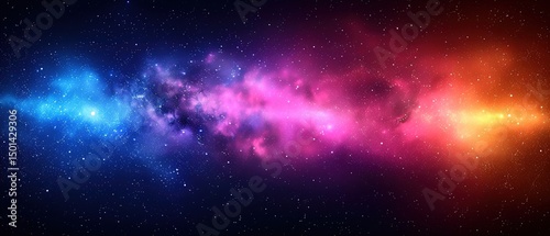 abstract background with stars