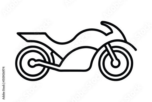 motorcycle vector illustration