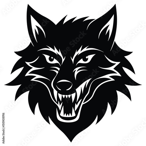 wolf head tattoo