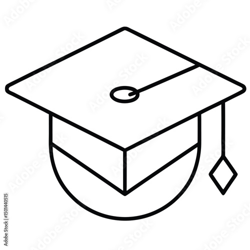 graduation cap and diploma
