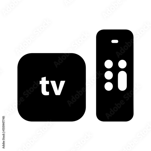 tv glyph icon