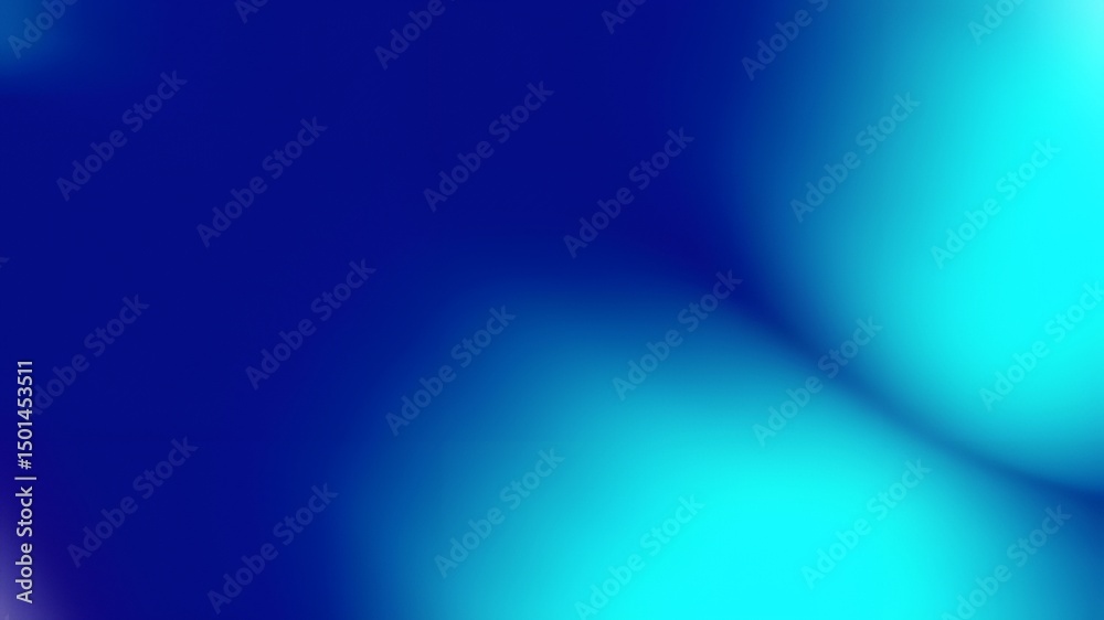 Fototapeta premium Blue and cyan gradient background design.