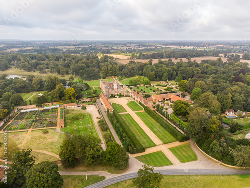 Drone and Landscape photos of BIcling Estate in Norfolk, united Kingdom captured by Estate Visuals