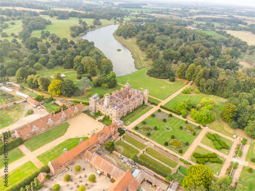 Drone and Landscape photos of BIcling Estate in Norfolk, united Kingdom captured by Estate Visuals