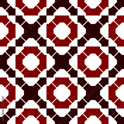 Diagonal dotted lines, black and red arrow plaid fabric texture, diamond and square Diagonal lines pattern, replete image, design for fabric printing, cross and diamond block checkerboard