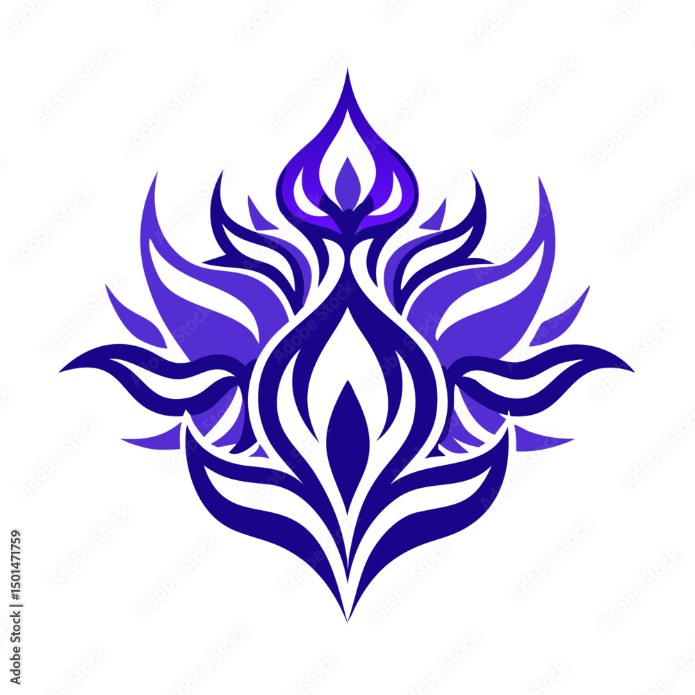 abstract flower logo abstract flower logo