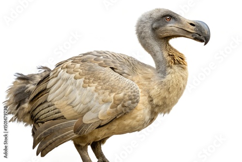 dodo bird on white background
