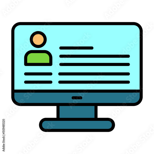 Profile Colorful Icon