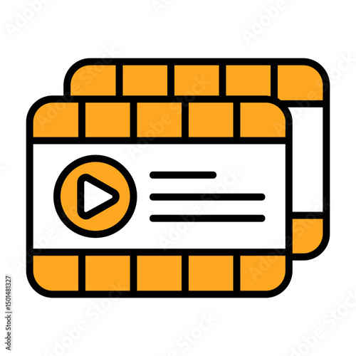 Video Colorful Icon