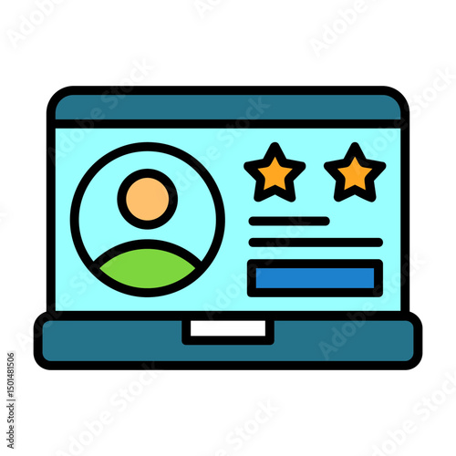 Rating Colorful Icon