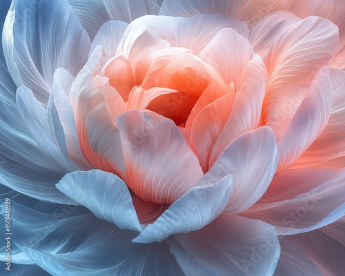 an exquisite macro view of flowers in ultra high detail