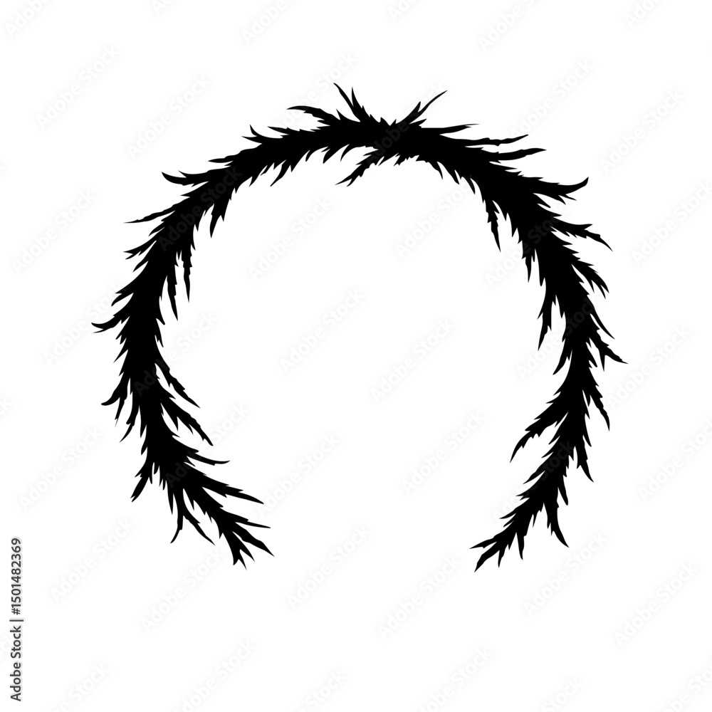 Obraz premium crown vector illustration