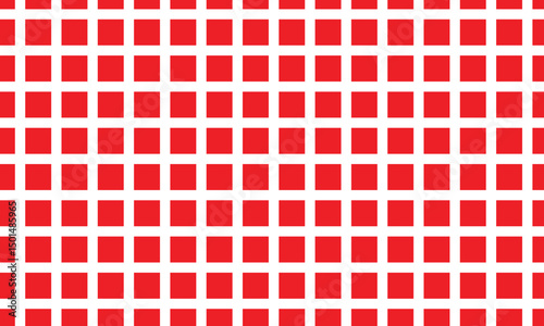 abstract simple red rectangular shape pattern art can be used background.