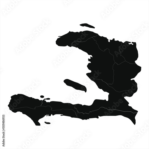 Haiti Layout with Inner Divisions
