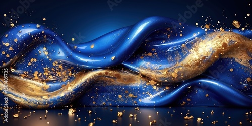 christmas tree on the night sky