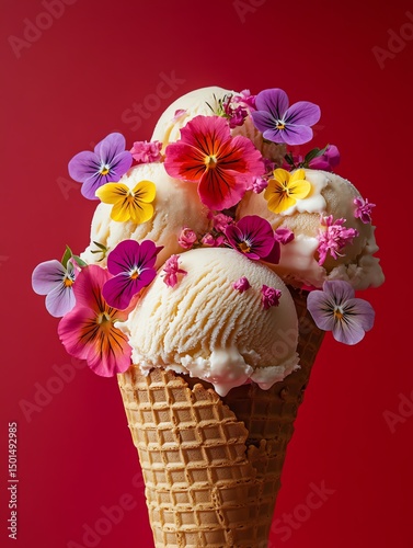 Whimsical Ice Cream Delight