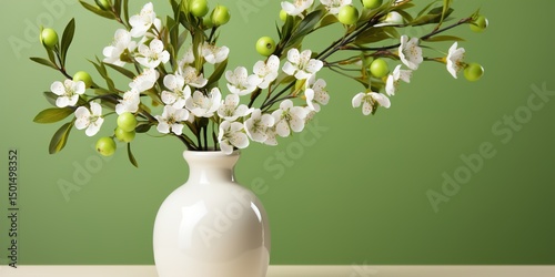 Wallpaper Mural snowdrops in a vase Torontodigital.ca