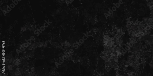 Abstract design with old wall texture cement dark black and paper texture background. Realistic design are empty space of Studio dark room concrete wall grunge texture .Grunge paper texture design .	