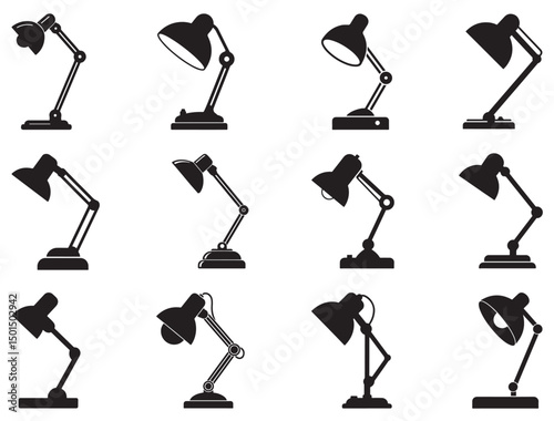 STUDY LAMP SILHOUETTE