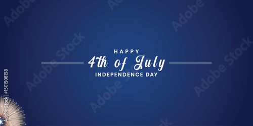 Fourth of July Fireworks Display: A stunning burst of fireworks illuminates a night sky, embodying the spirit of Independence Day.