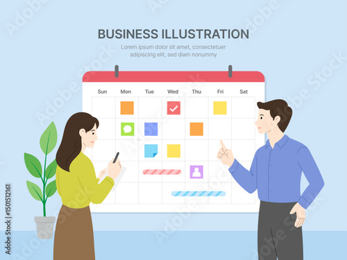Schedule planning and task coordination in office