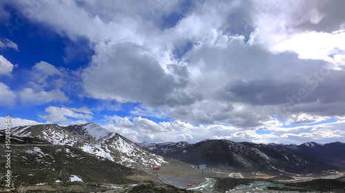 Majestic mountain views at mt el dorado pass during daytime