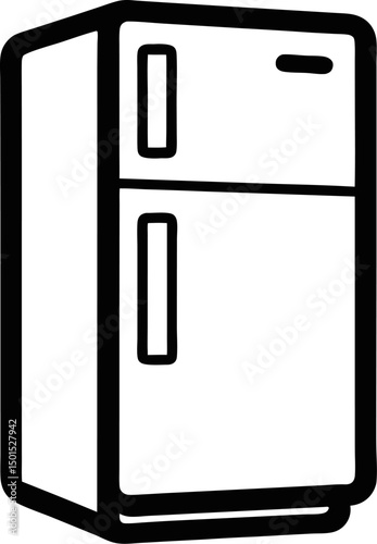 illustration of a refrigerator