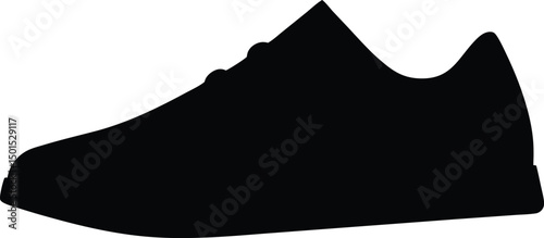 black and white shoe