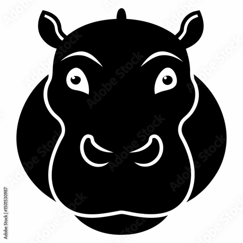 funny cartoon rhino