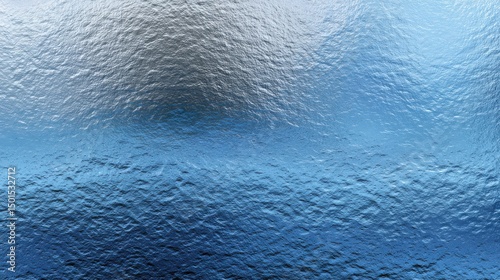Aerial View of Ocean Surface with Sunlight Reflection and Gentle Waves