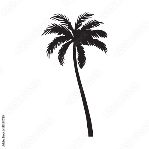 Tropical Tree Vector art iluusstrations