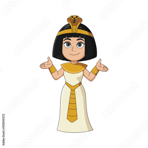 vector illustration of cartoon fireman