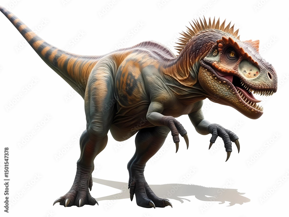 Majestic Giganotosaurus: A Digital Rendering of a Prehistoric Predator Majestic Giganotosaurus: A Digital Rendering of a Prehistoric Predator