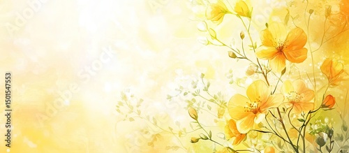 Delicate Yellow Blossom Artwork