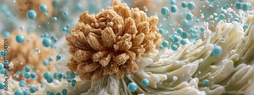 Abstract Cellular Structure in Motion