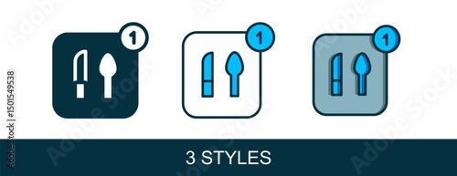 Filled outline Food ordering icon isolated on white background. Order by mobile phone. Restaurant food delivery concept. Vector