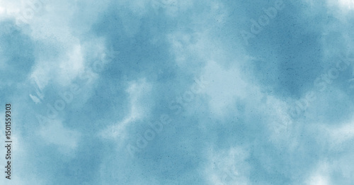 Abstract watercolor art background template. blue and beige watercolor backdrop empty space for text, banner, presentation or product display graphic design