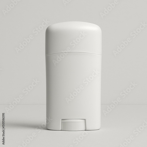 Upright deodorant stick container