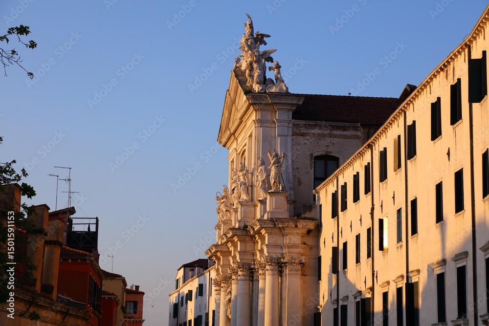 Fototapeta premium Church of Santa Maria Assunta in Venice, Italy