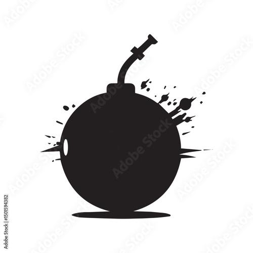 vector bomb illustration design image